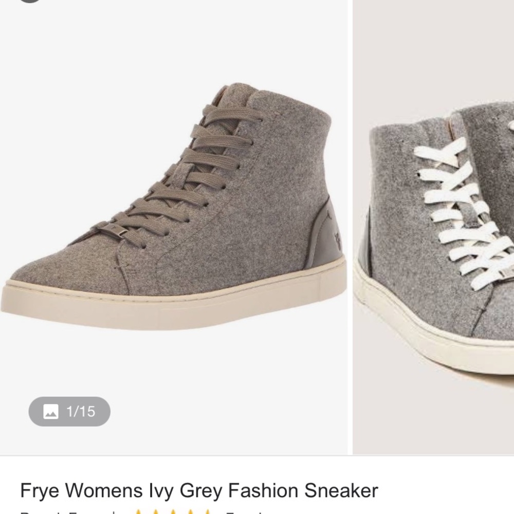 Frye Womens Ivy High Top Sneaker